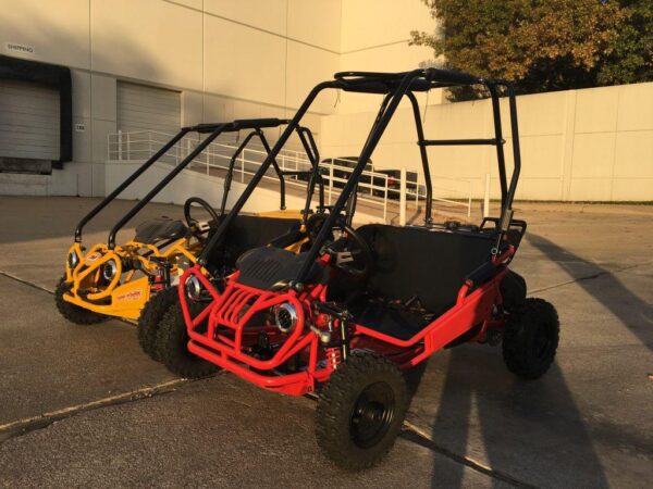 TRAILMASTER Eagle MINI XRS+ - KIDS SIZE GO KART, Bench Seat, Pull Start , Roll Cage, Lap Belts, NO Reverse