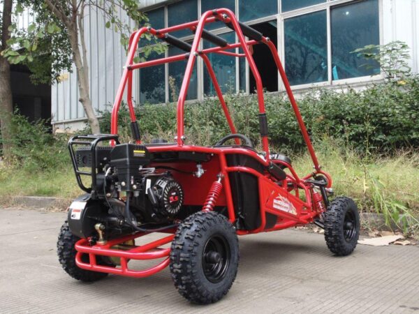 TRAILMASTER Eagle MINI XRS+ - KIDS SIZE GO KART, Bench Seat, Pull Start , Roll Cage, Lap Belts, NO Reverse