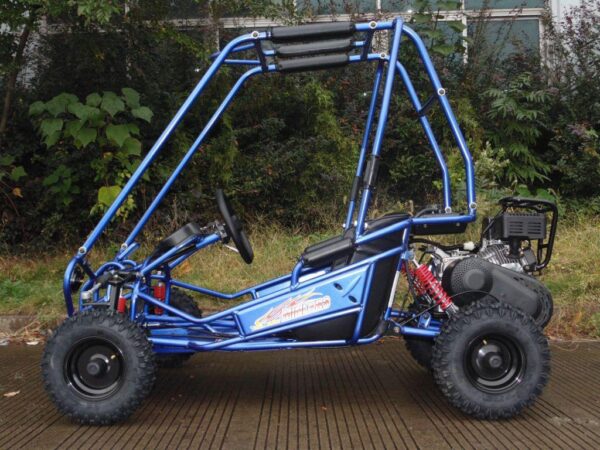 TRAILMASTER Eagle MINI XRS+ - KIDS SIZE GO KART, Bench Seat, Pull Start , Roll Cage, Lap Belts, NO Reverse
