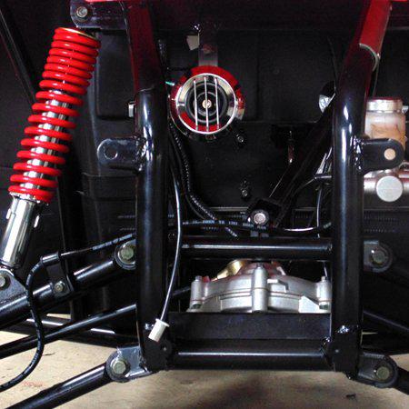 TrailMaster Challenger 200X UTV / Go kart Youth and Adult adjustable Steering Wheel and Seat, Wind Shield, Light Bar