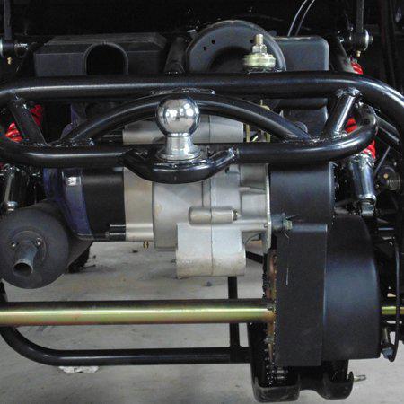 TrailMaster Challenger 200X UTV / Go kart Youth and Adult adjustable Steering Wheel and Seat, Wind Shield, Light Bar