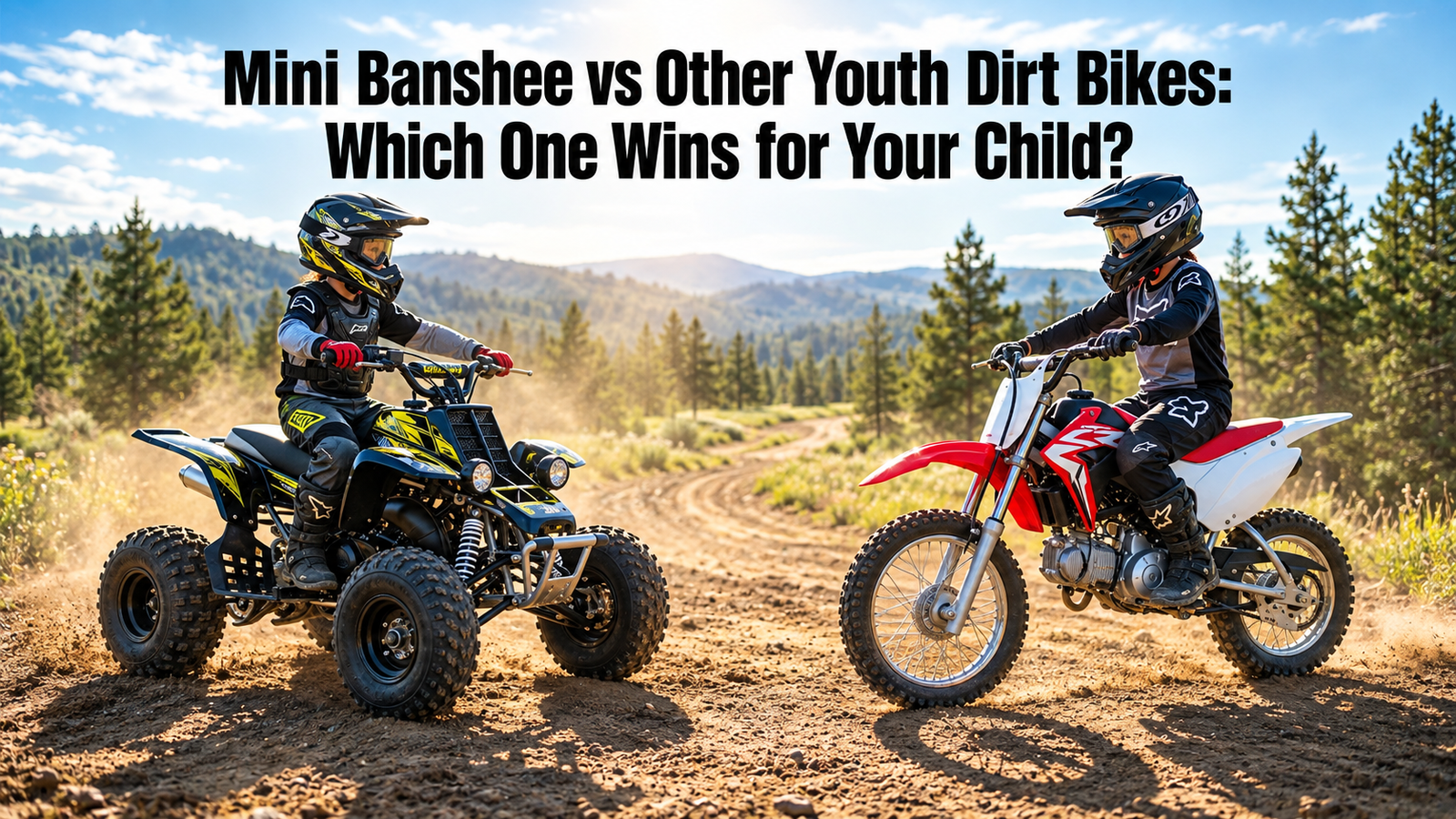 Mini Banshee vs Other Youth Dirt Bikes: Which One Wins for Your Child?