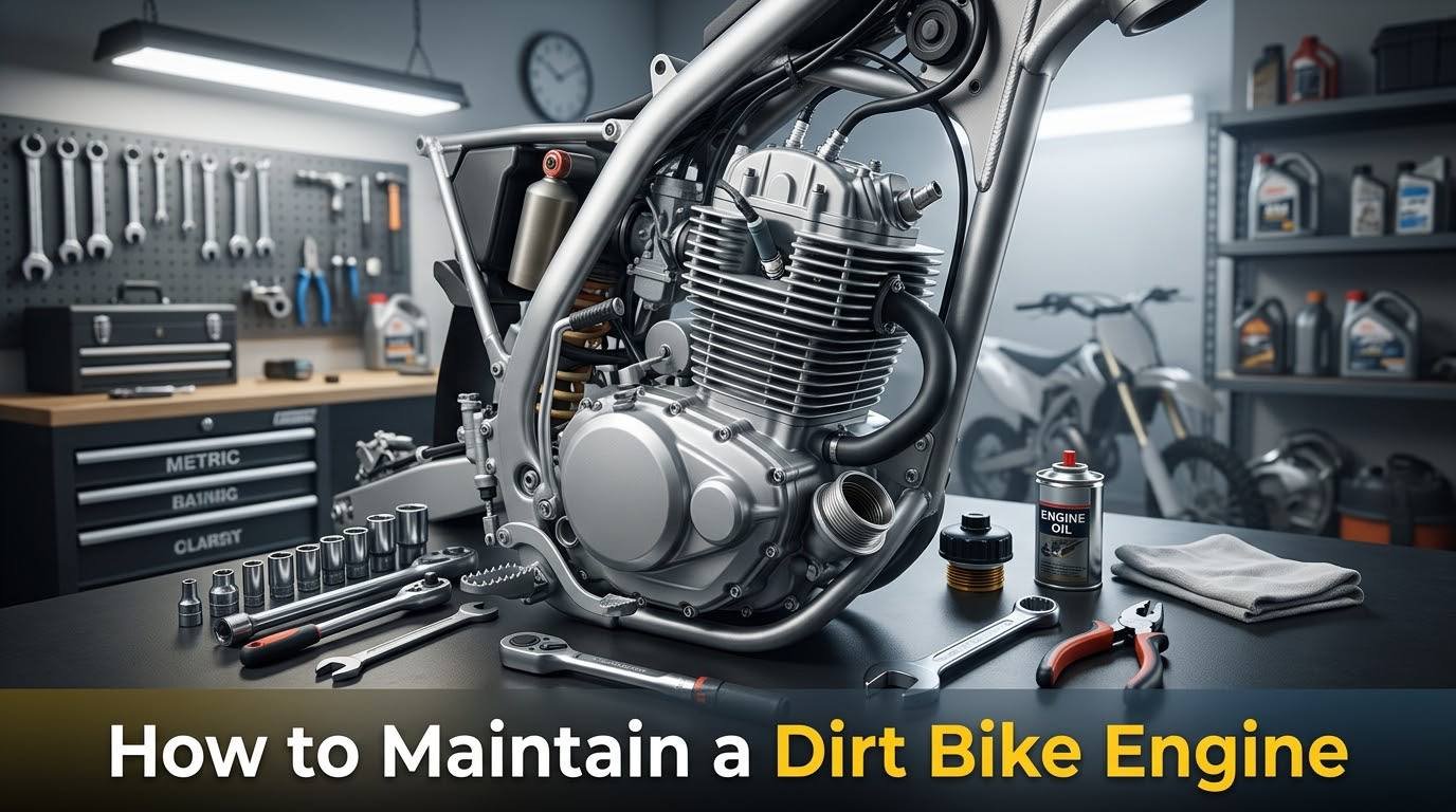 How to Maintain a Dirt Bike Engine